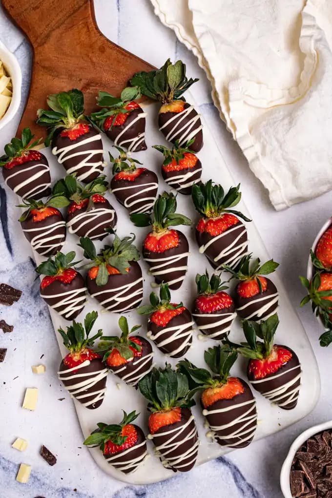 Chocolate Covered Strawberries in Milk Choco