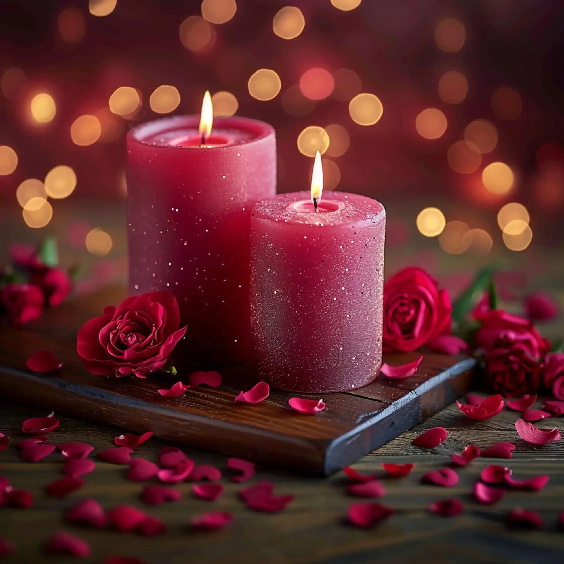 Handmade Love Candle